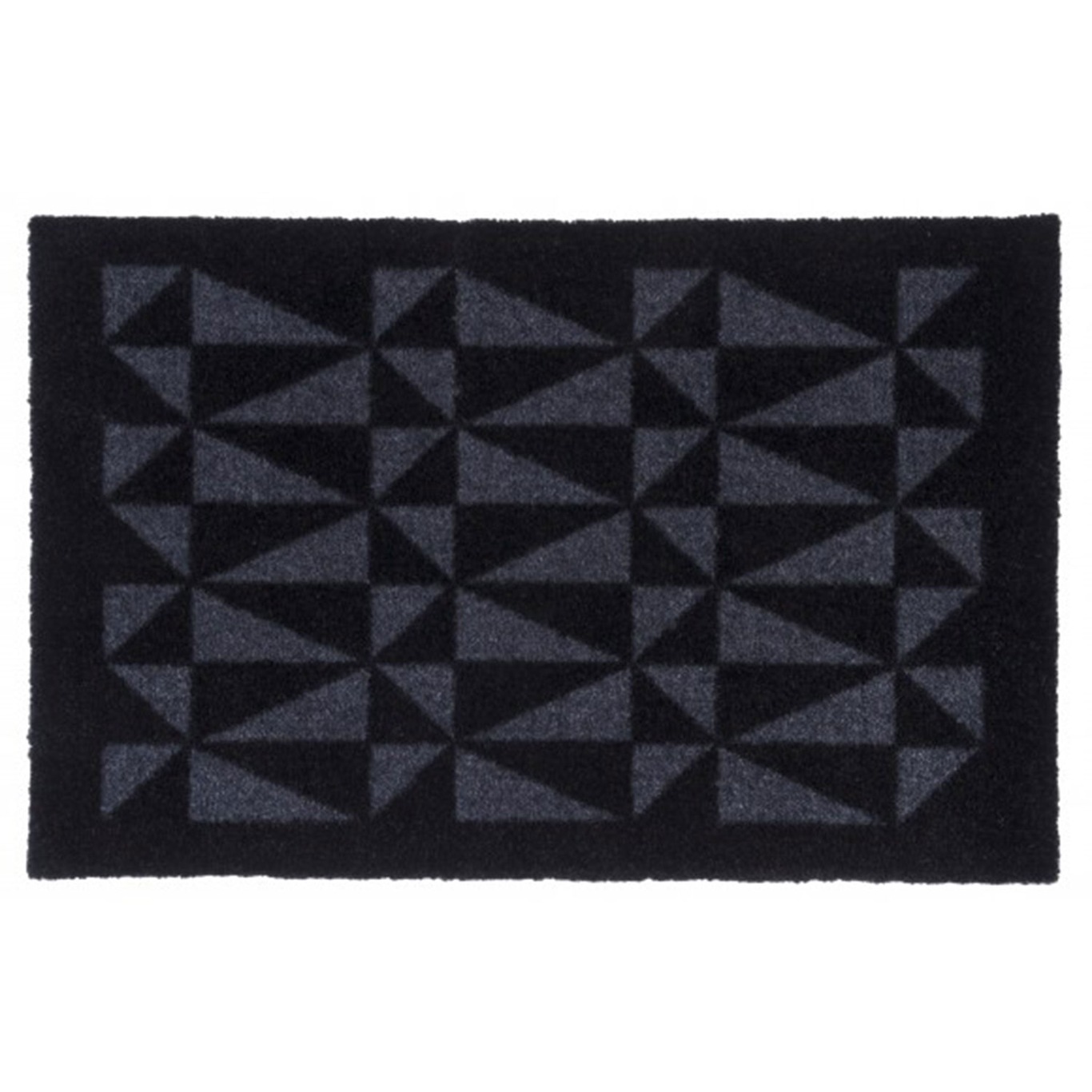 Graphic Doormat 40x60cm, Black/Grey