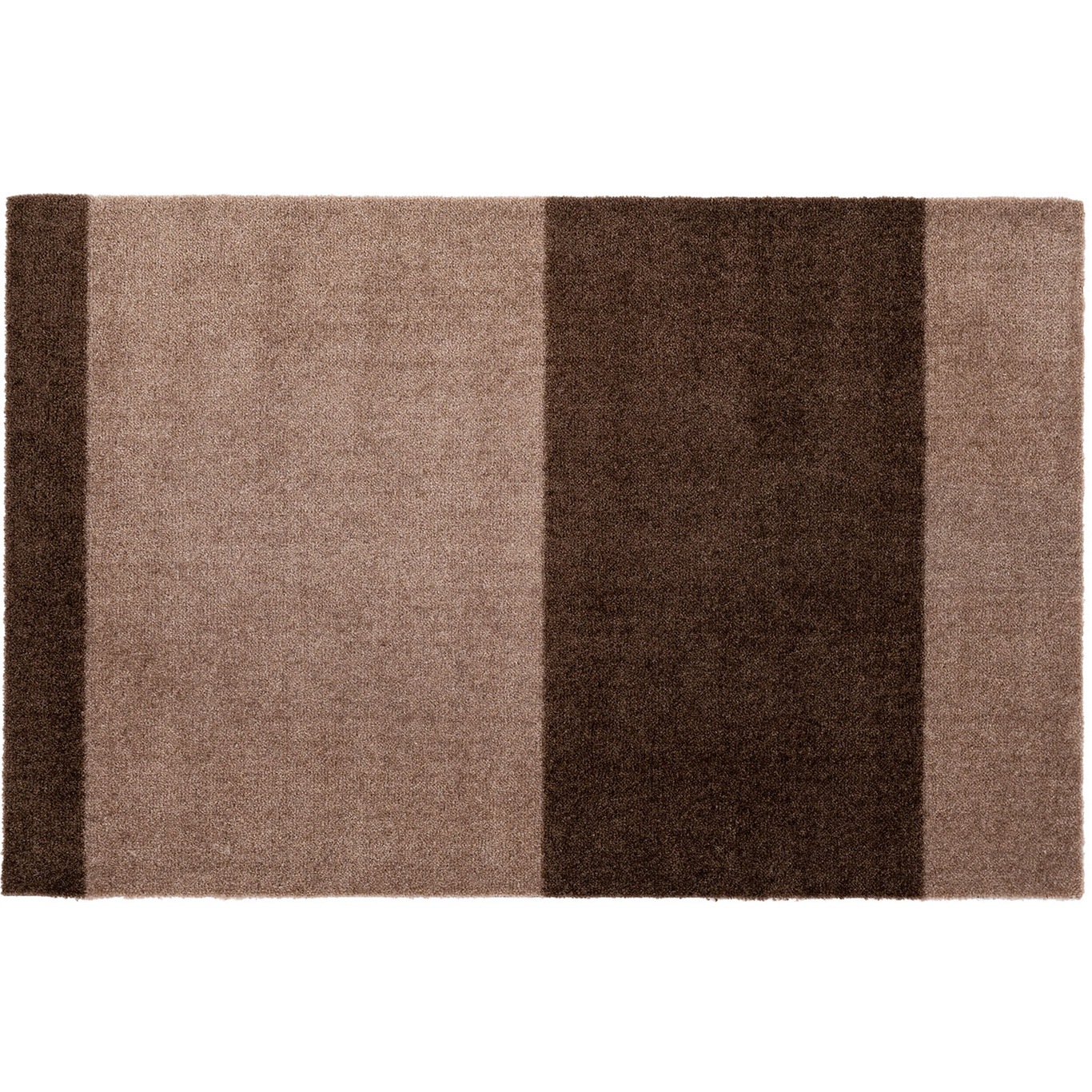 Stripes Rug Sand / Brown, 60x90 cm