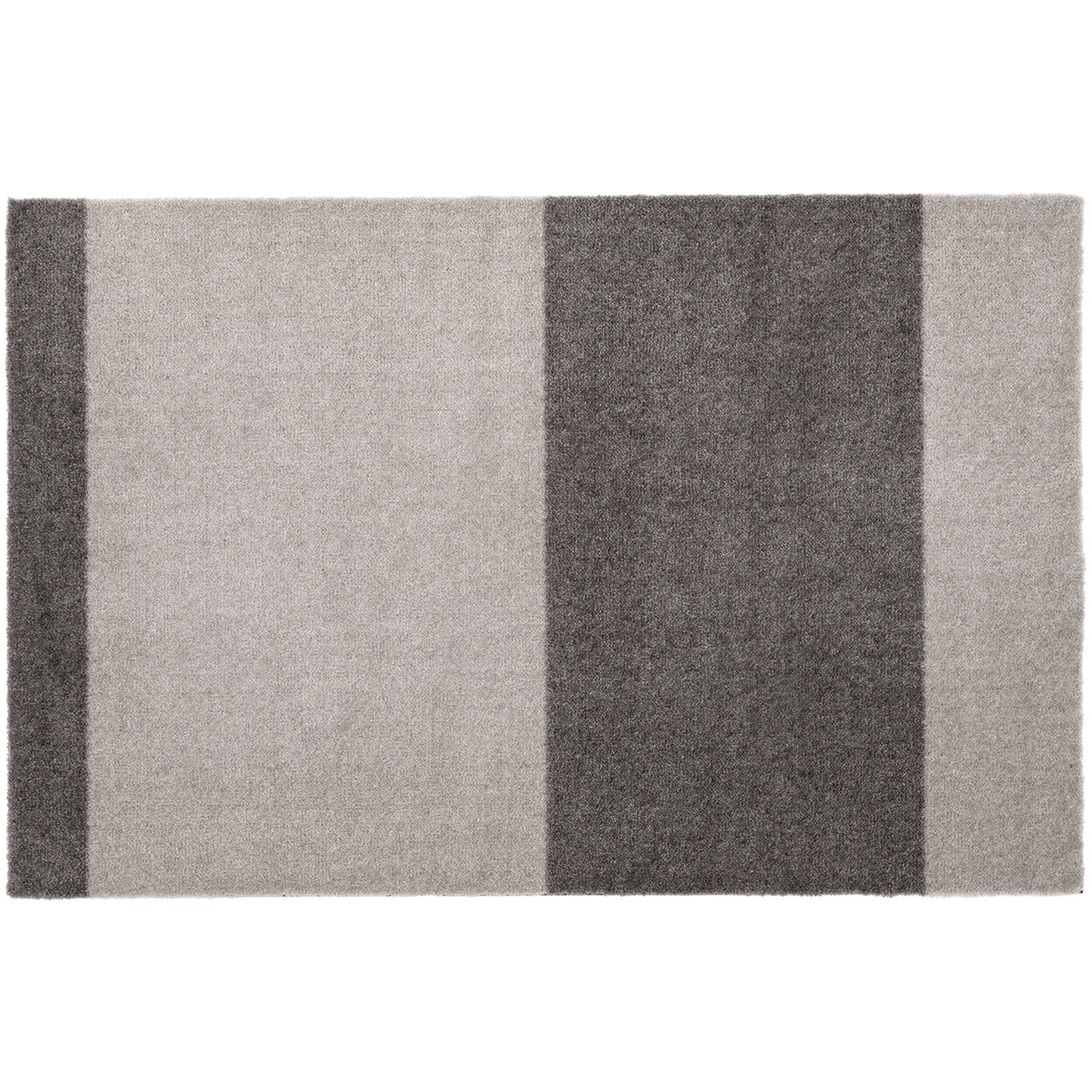 Stripes Rug Steel Grey / Light Grey, 60x90 cm