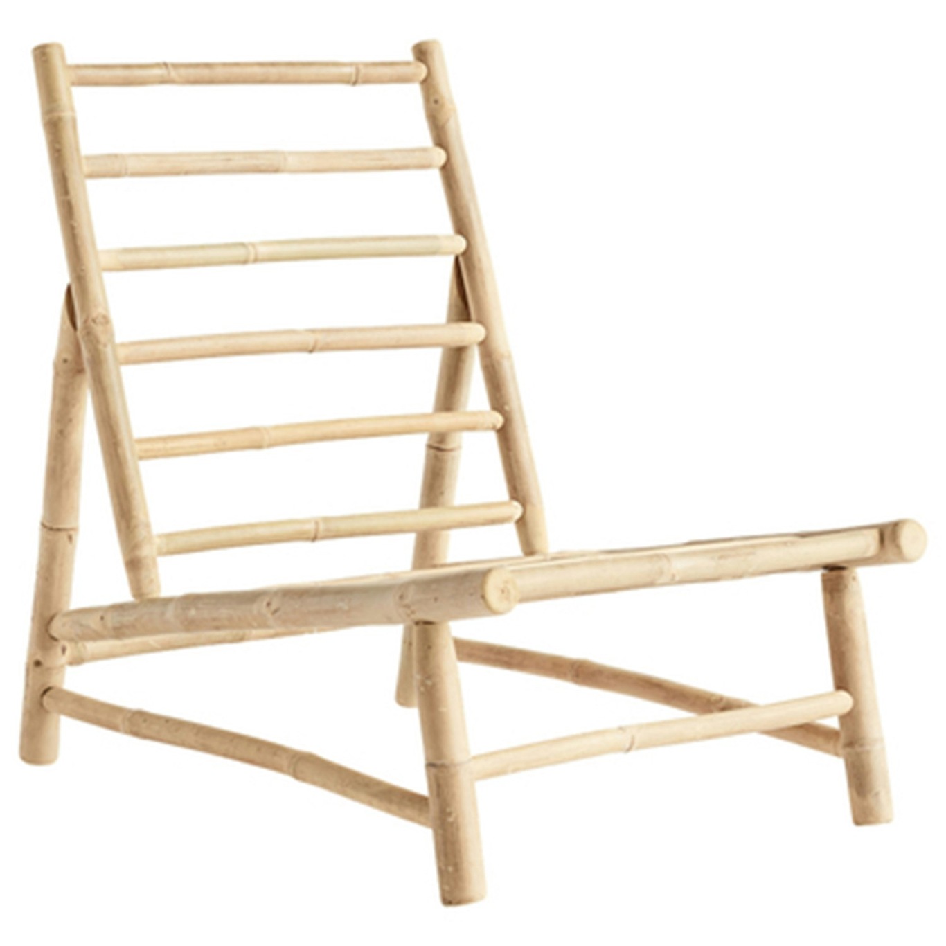 Lounge Chair Bamboo 55 cm, Nature