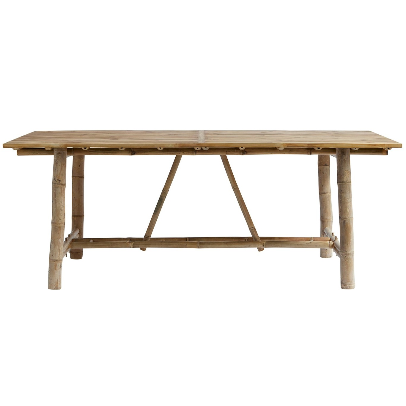 Dining Table Bamboo 80x200 cm, Nature