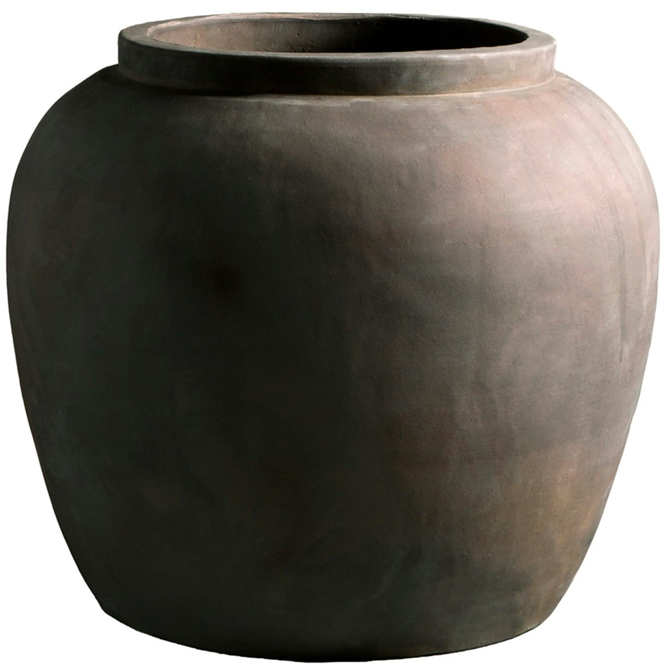 Jar Vase Pot 45 cm, Smoke