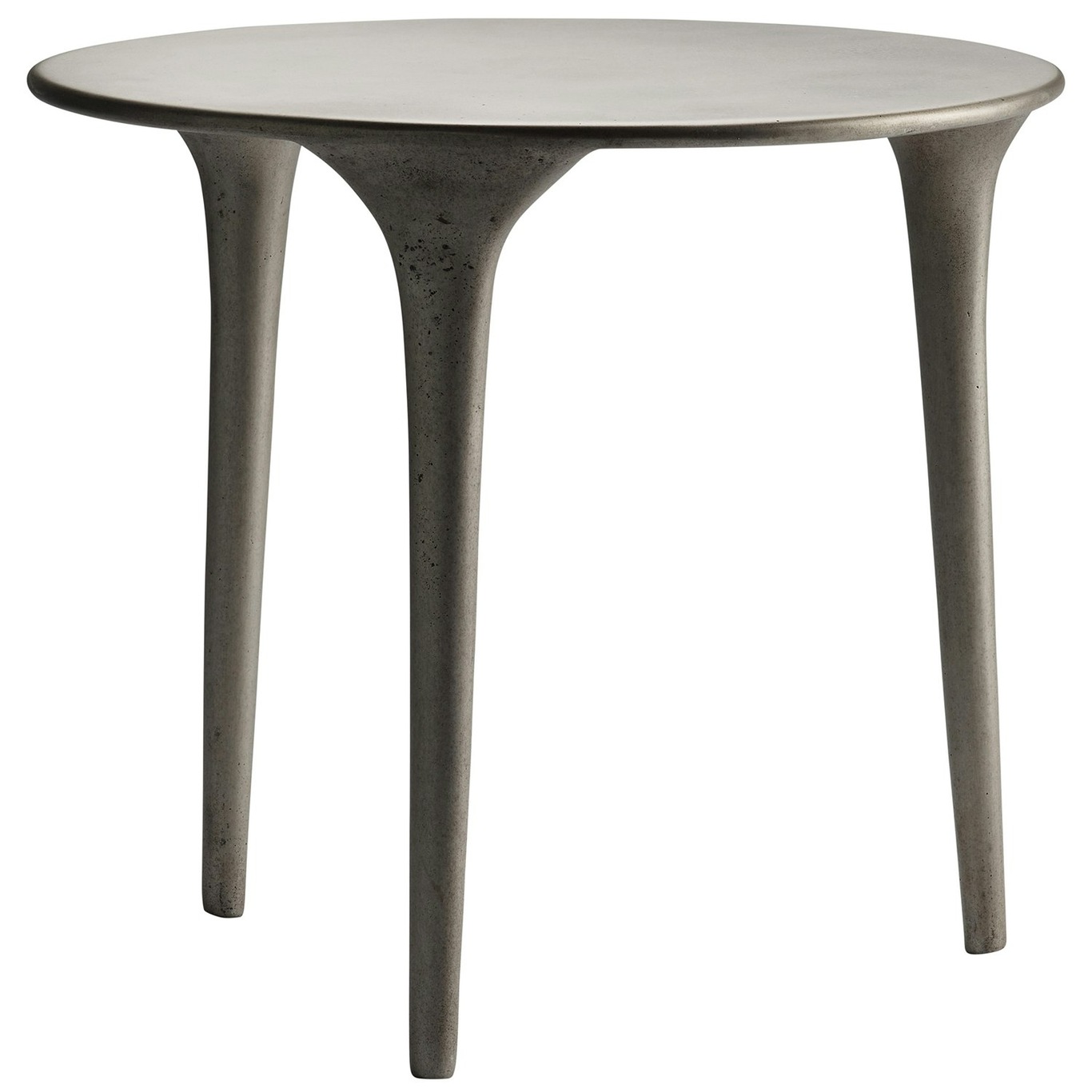 Side Table Recycled Aluminium, Ø45 cm