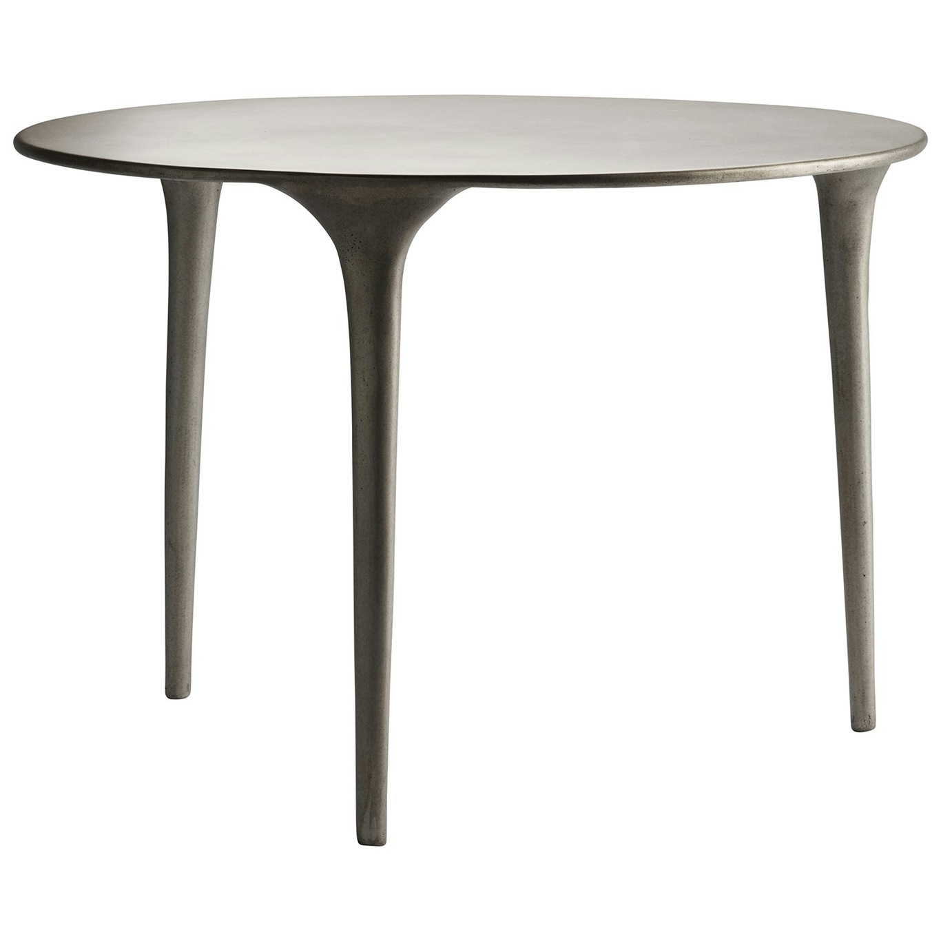Side Table Recycled Aluminium, Ø65 cm