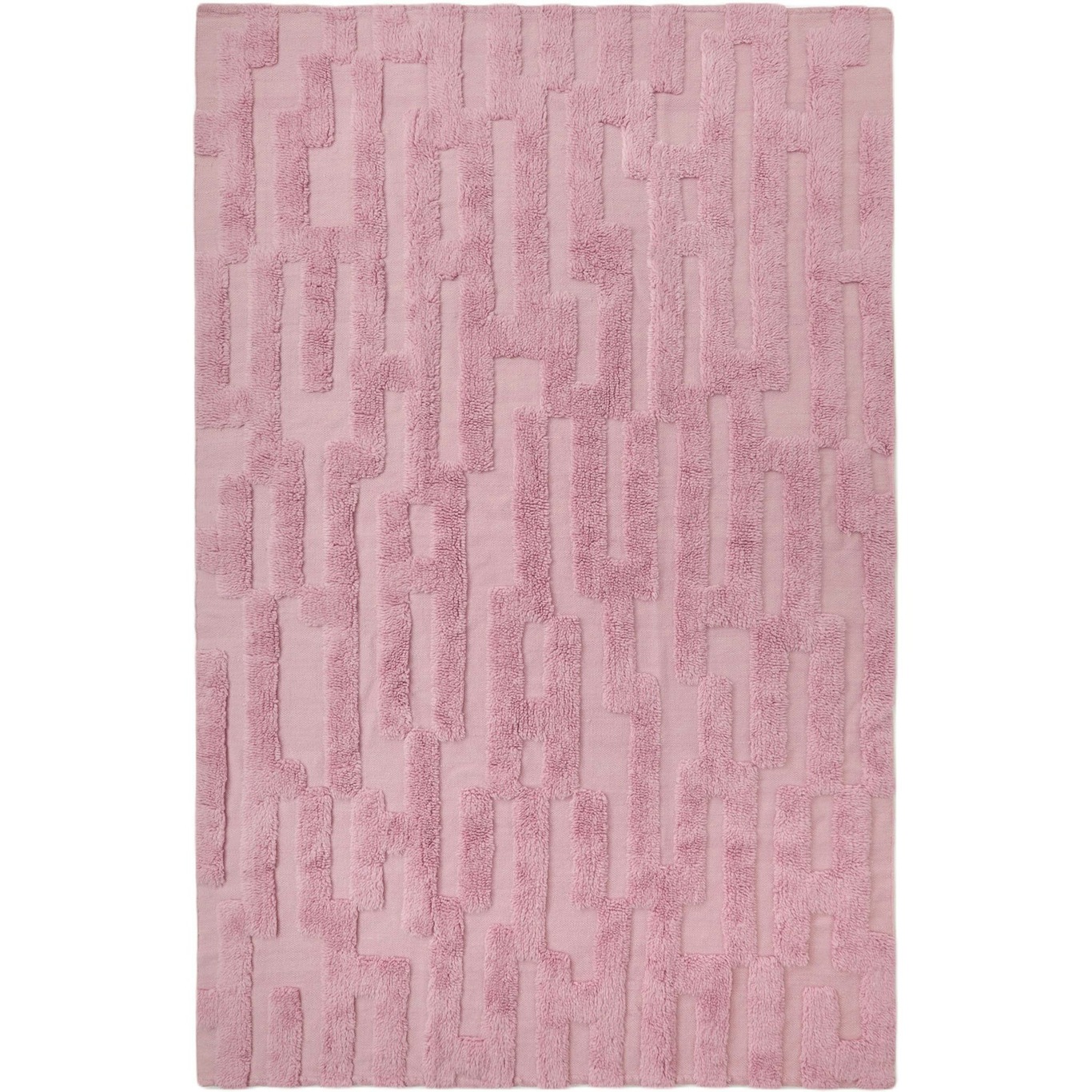 Bielke Wool Rug 190x290 cm, Pink