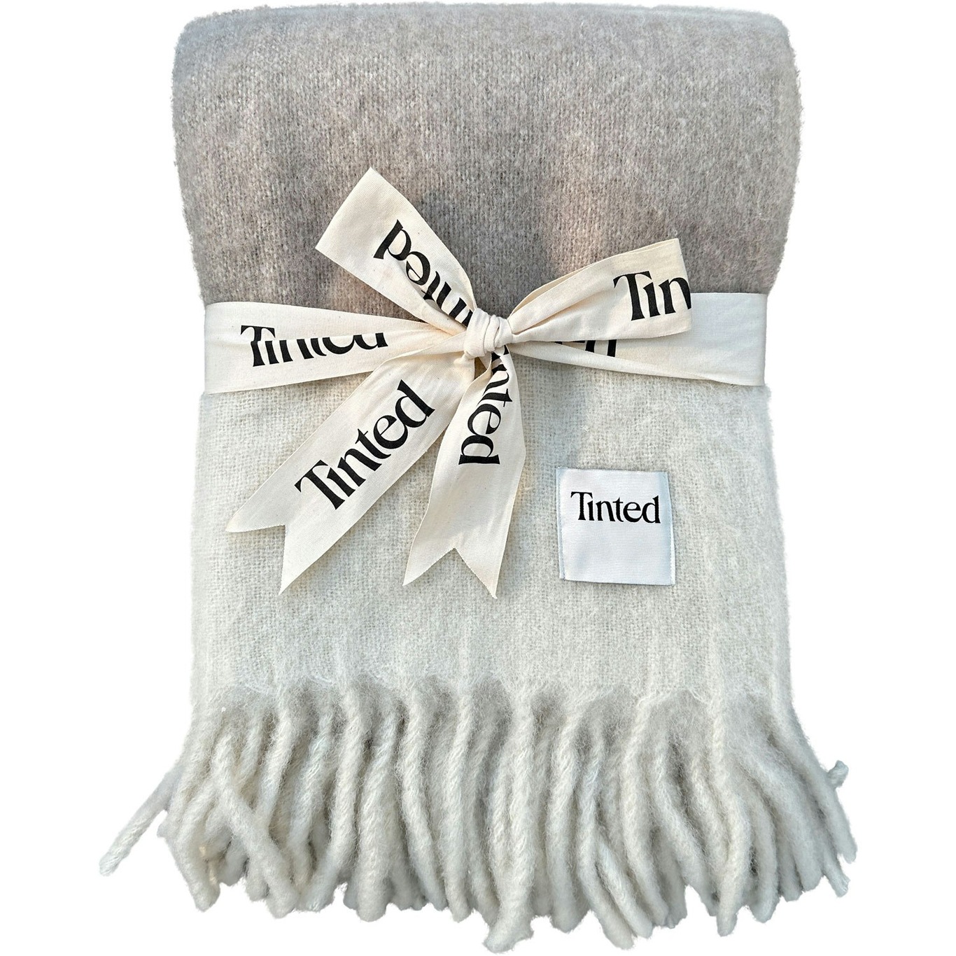 Hemple Wool Blanket, 130x170 cm Beige/Off-white