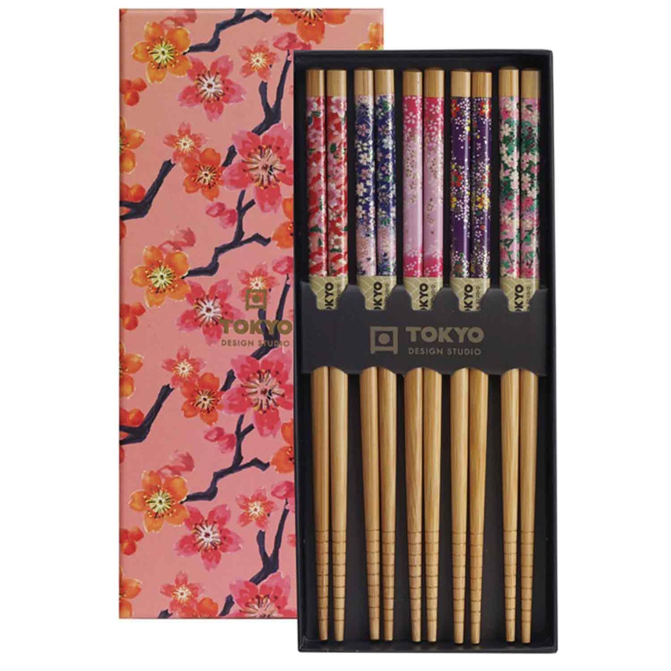 Chopsticks 5-pack, Sakura