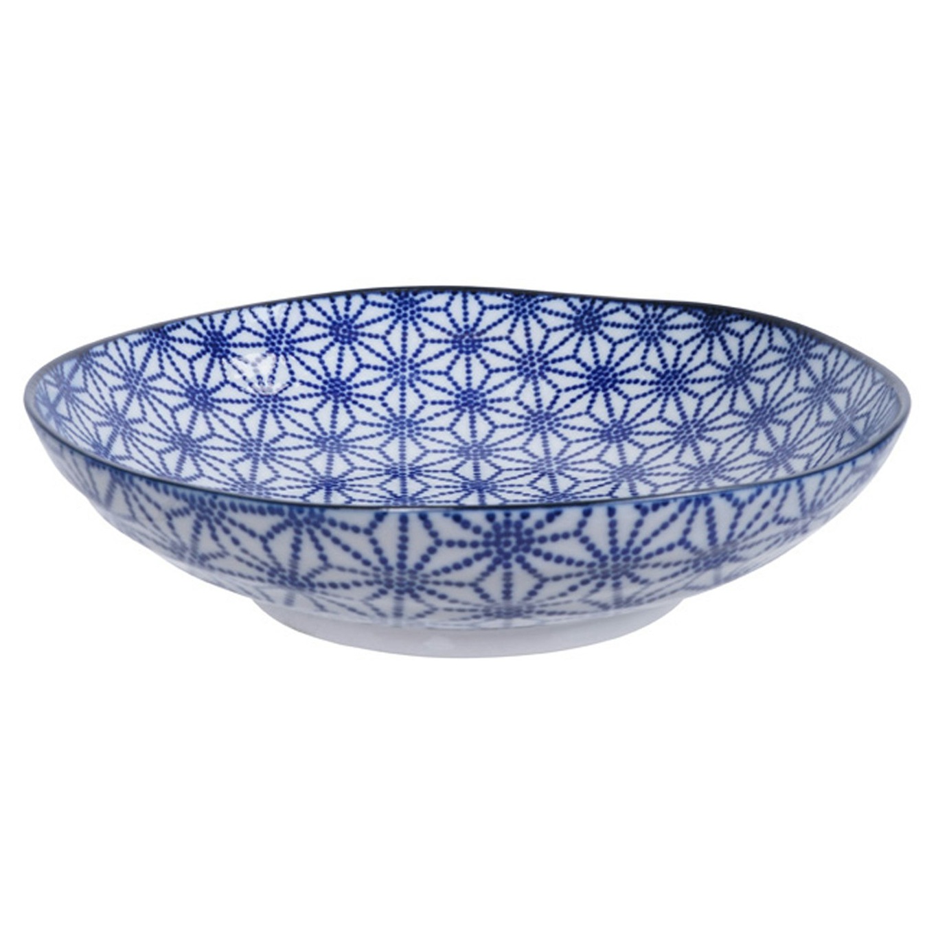Nippon Blue Pasta Plate 21 cm, Star