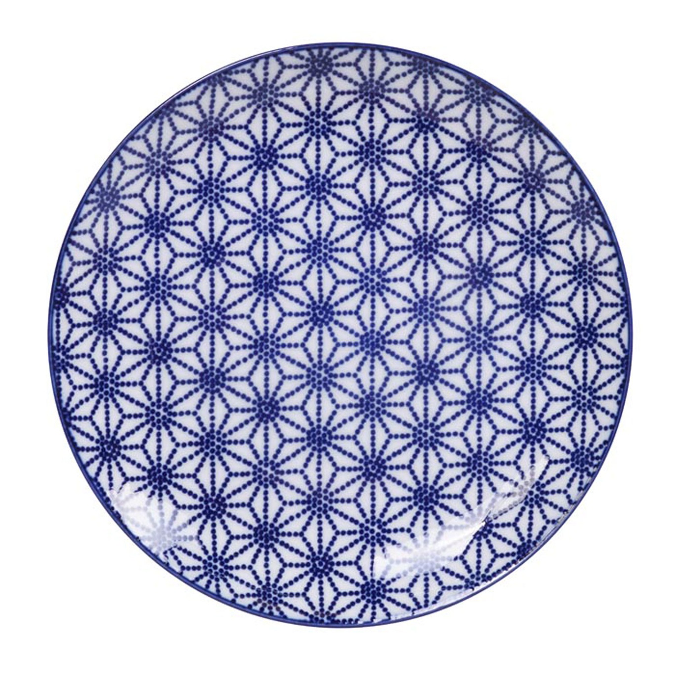 Nippon Blue Plate 20,6 cm, Star