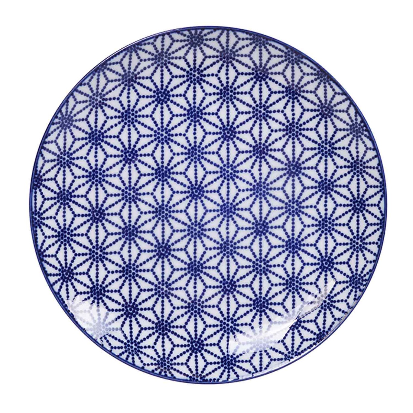Nippon Blue Plate 25,7 cm, Star