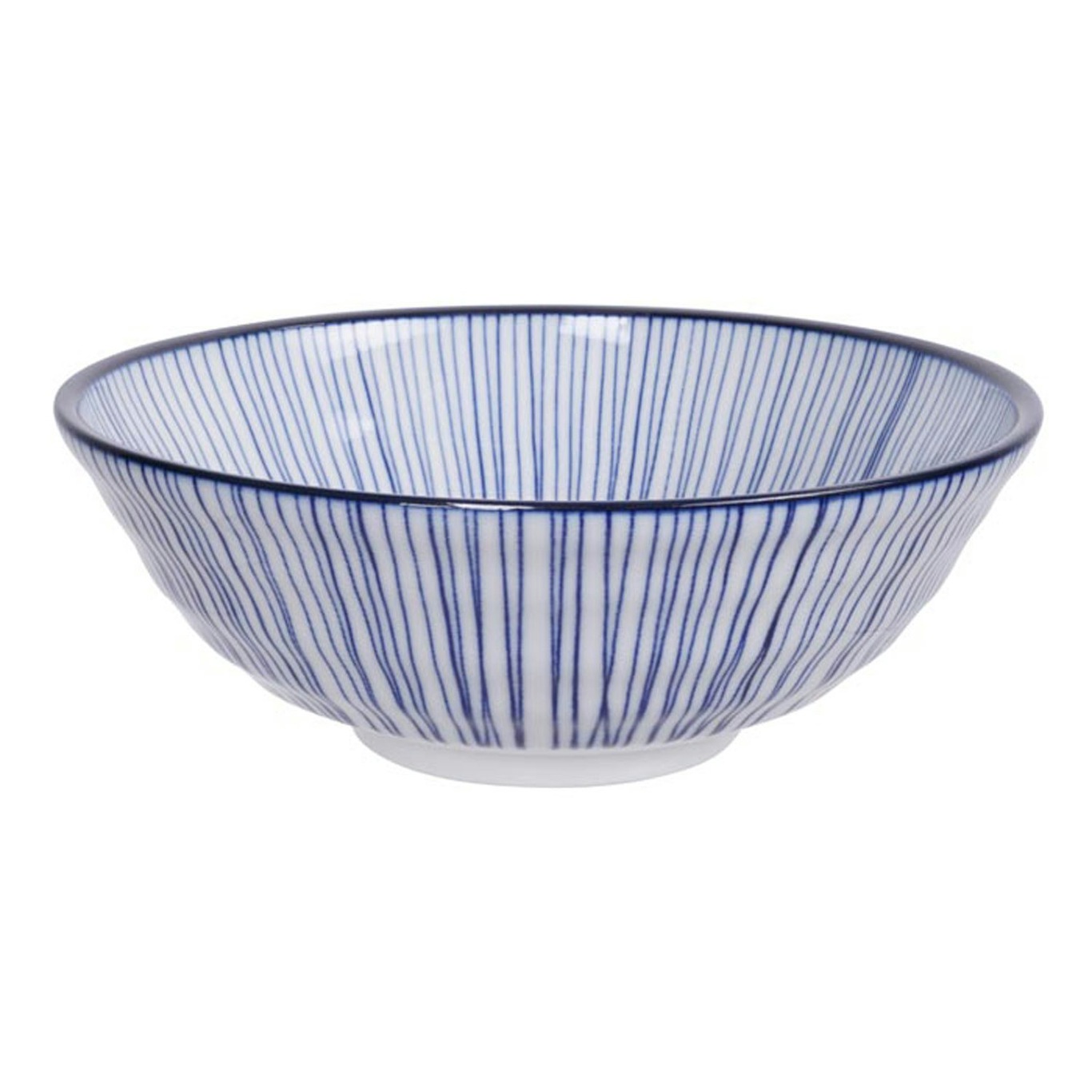 Nippon Blue Soba Bowl 1 L, Lines