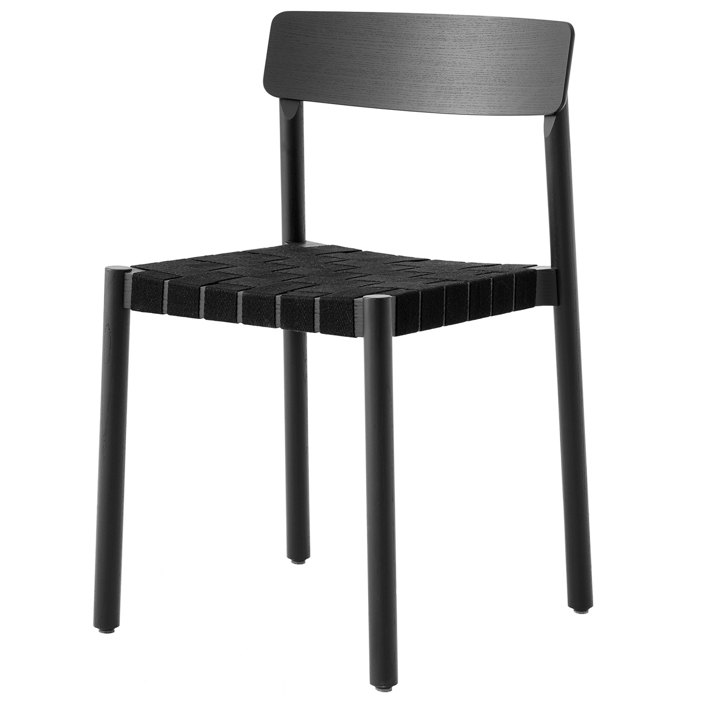 Betty Chair TK1, Black / Black Webbing