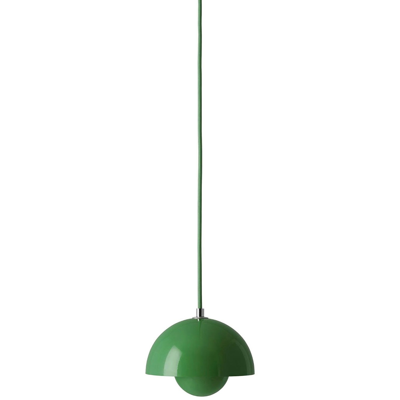 Flowerpot VP10 Pendant, Signal Green