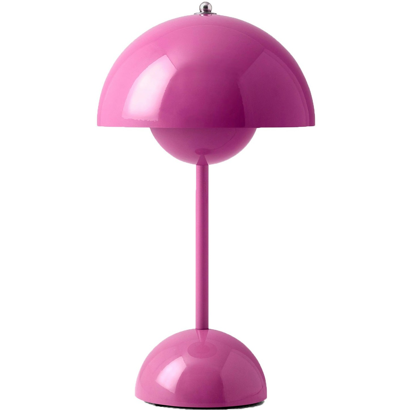 Flowerpot VP9 Table Lamp Portable, Tangy Pink
