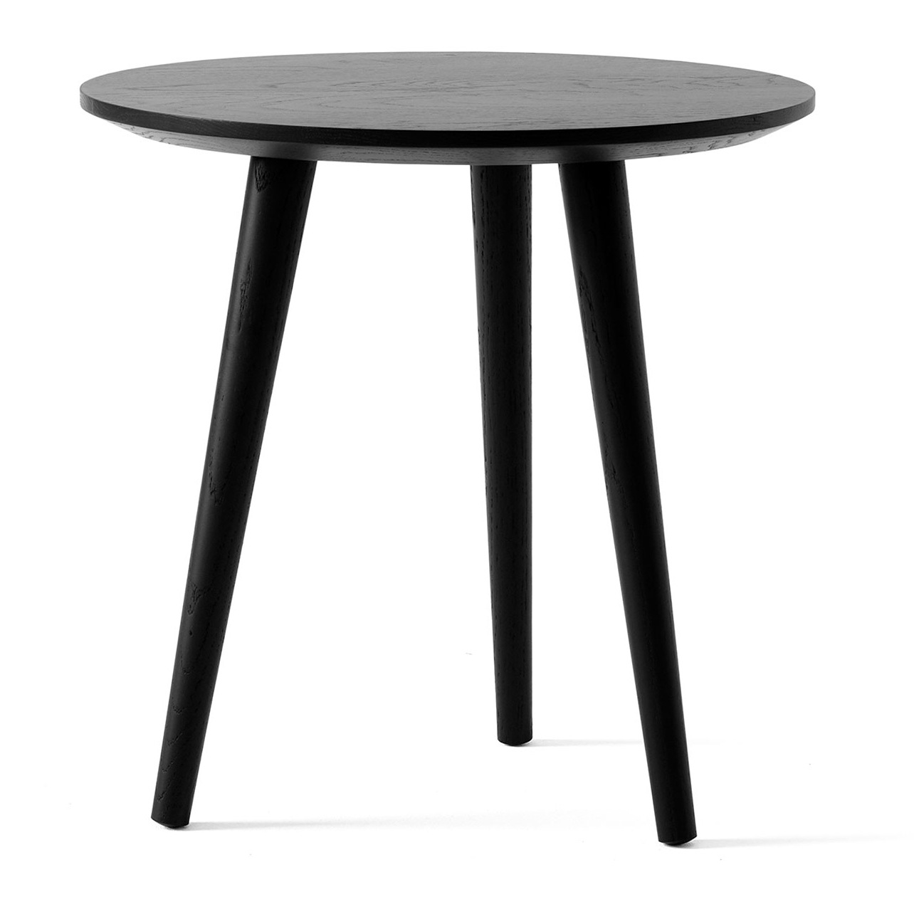 In Between SK13 Coffee Table 48cm, Black Lacquered Oak