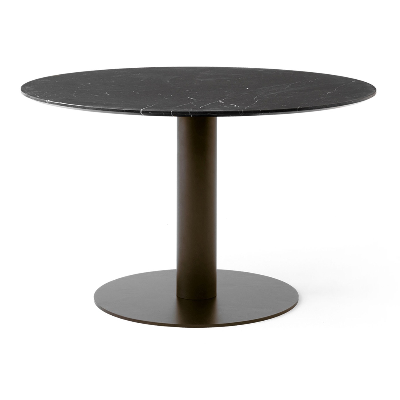 In Between SK19 Table 120cm, Black Marble / Bronzed