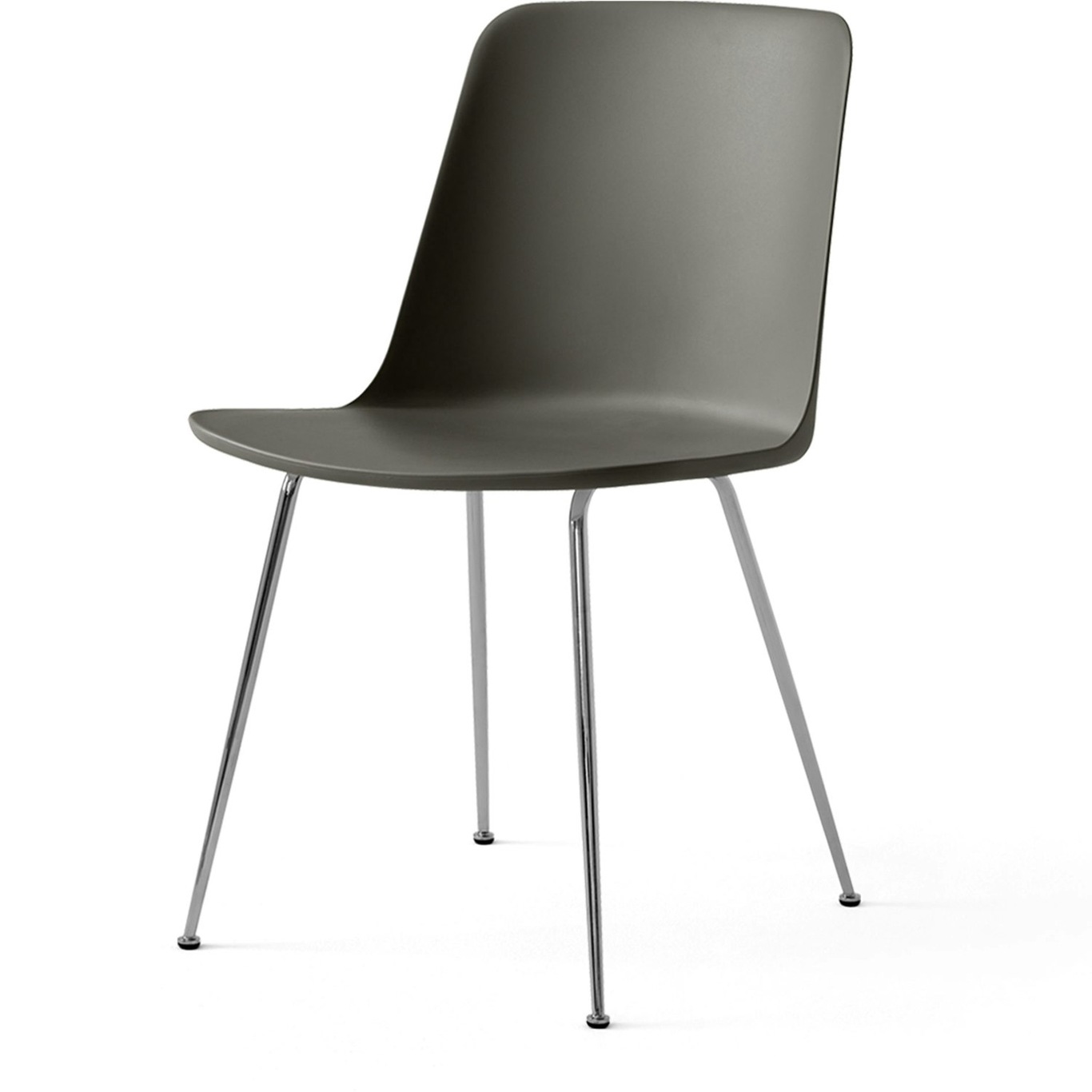 Rely Chair HW6, Chrome / Stone Grey