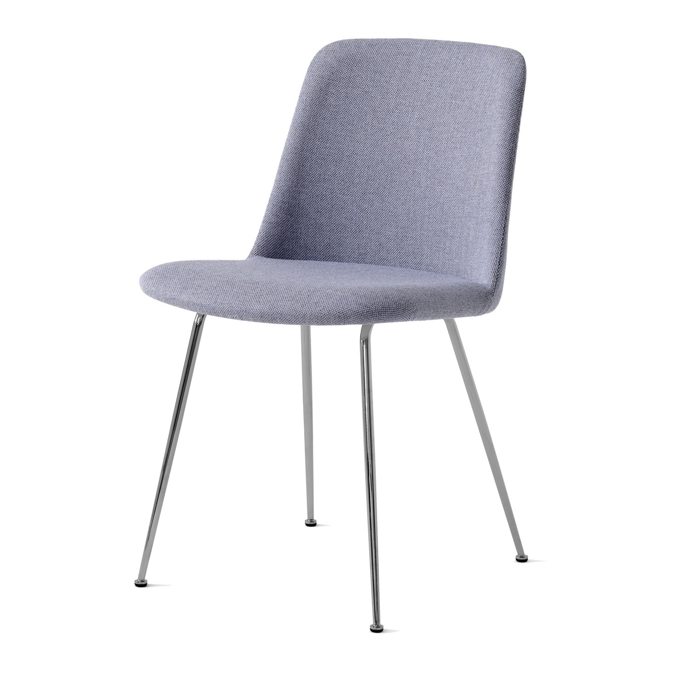 Rely Chair HW8, Chrome / Rewool 658 Grey