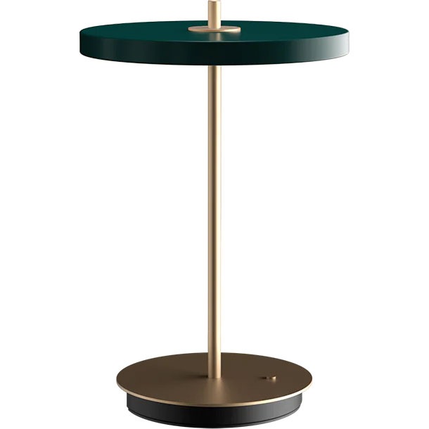 Asteria Move Table Lamp Portable, Forest Green