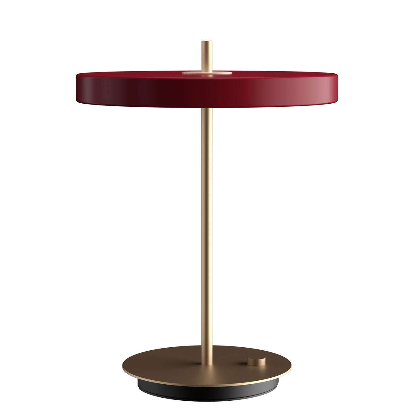 Asteria Table Lamp, Ruby Red