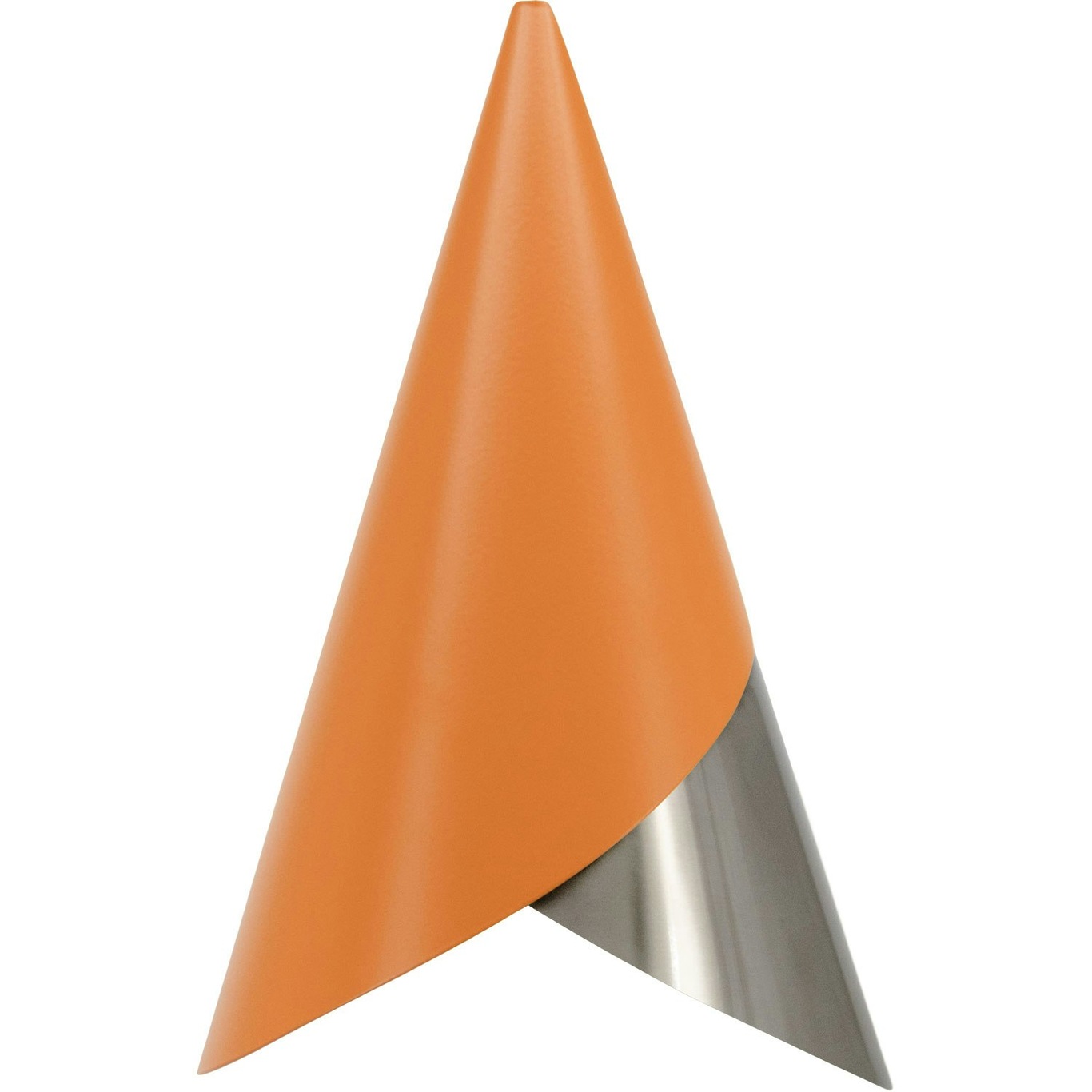 Cornet Lampshade, Steel / Orange