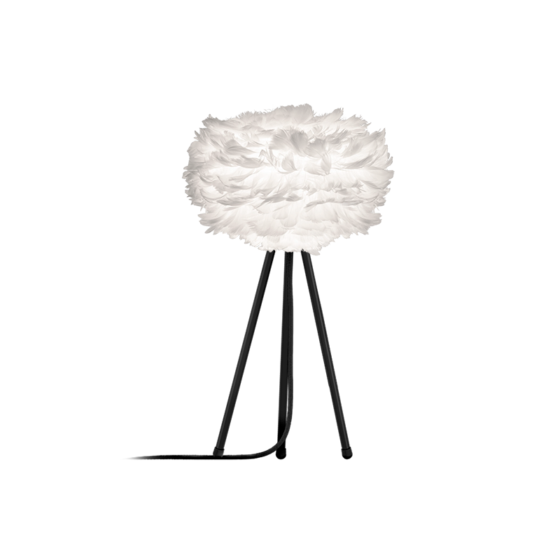 Eos Table Lamp Ø35 cm, White/Black