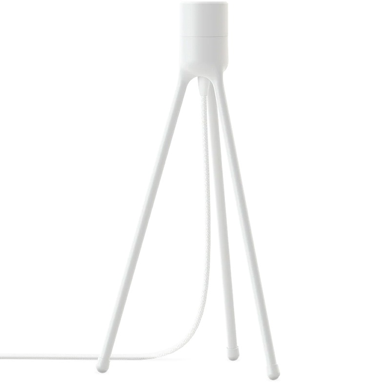 Tripod Table Lamp Stand, White