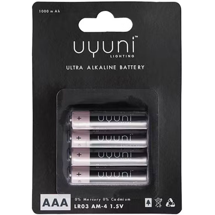 AAA Batteries 4-pack