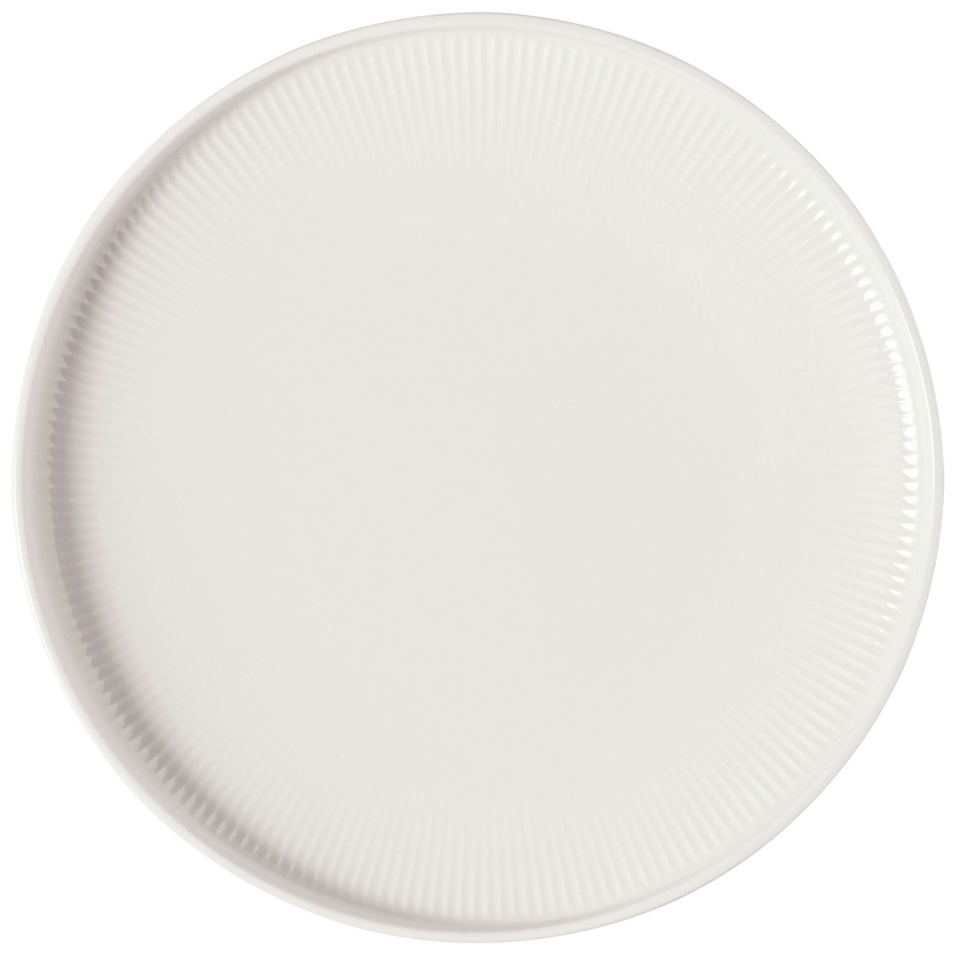 Afina Salad Plate White, 22 cm