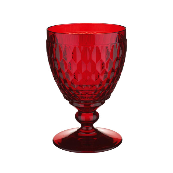 Boston Coloured Red Wine Glass 20 cl, Red