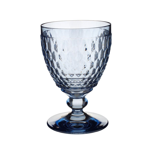 Boston Coloured Red Wine Glass 20 cl, Blue