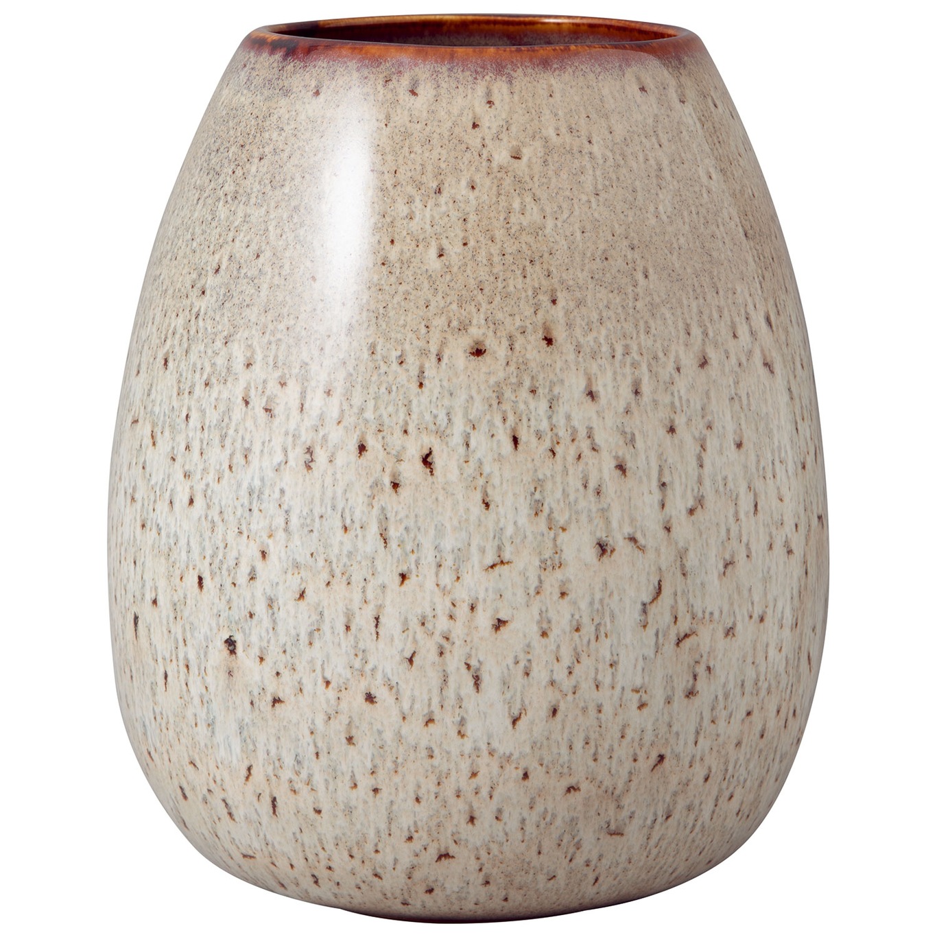 Lave Home Vase Beige, 14,5x17,5 cm