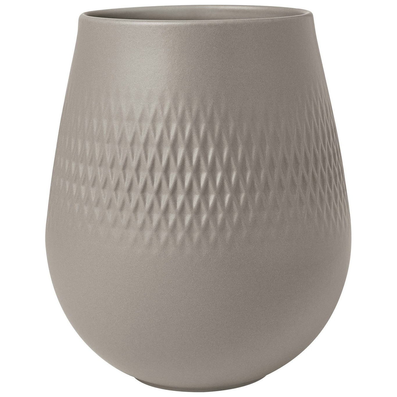 Manufacture Collier Vase Grey, 12,5x15 cm