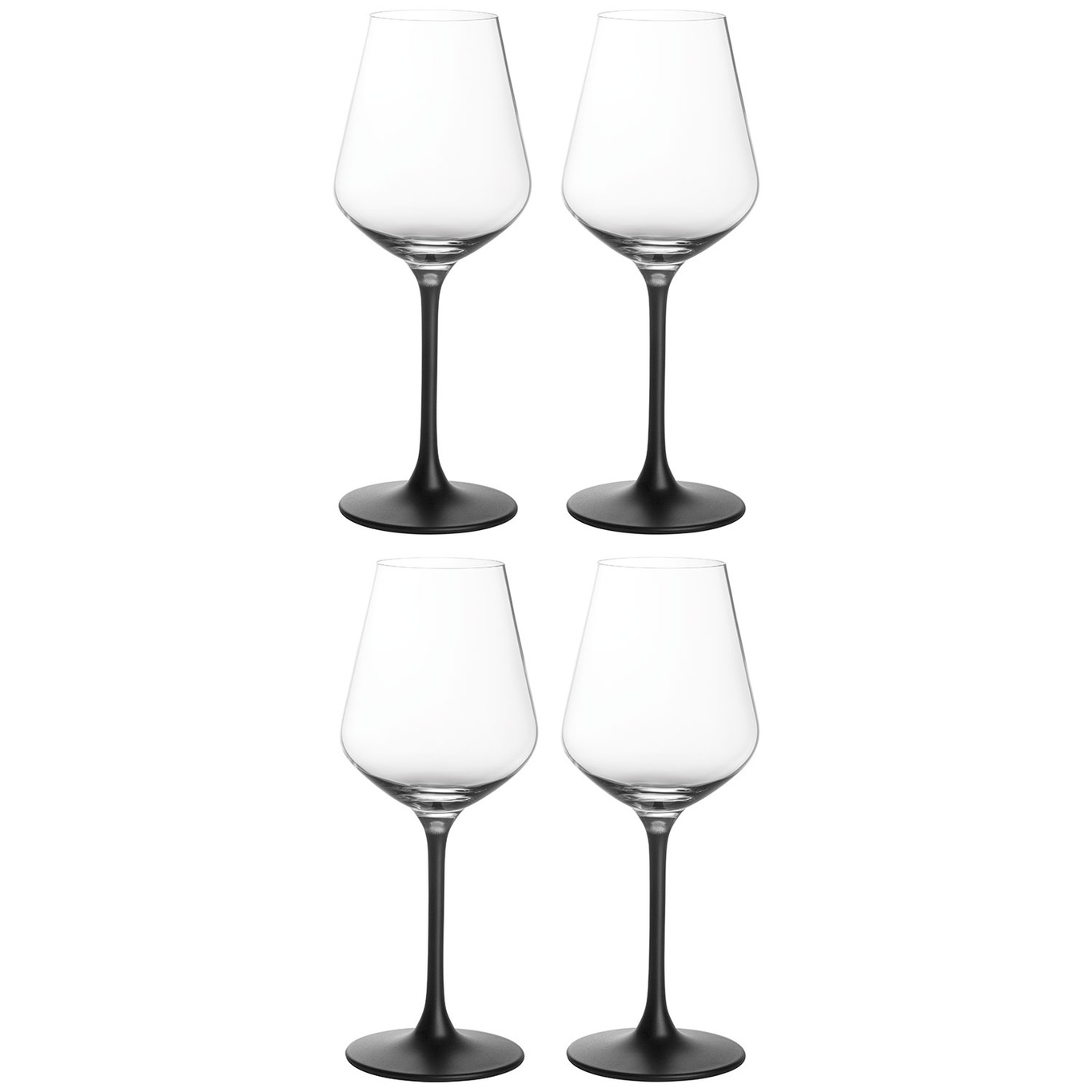 Manufacture Rock Red Wine Glass 47 cl 4-pack, Black