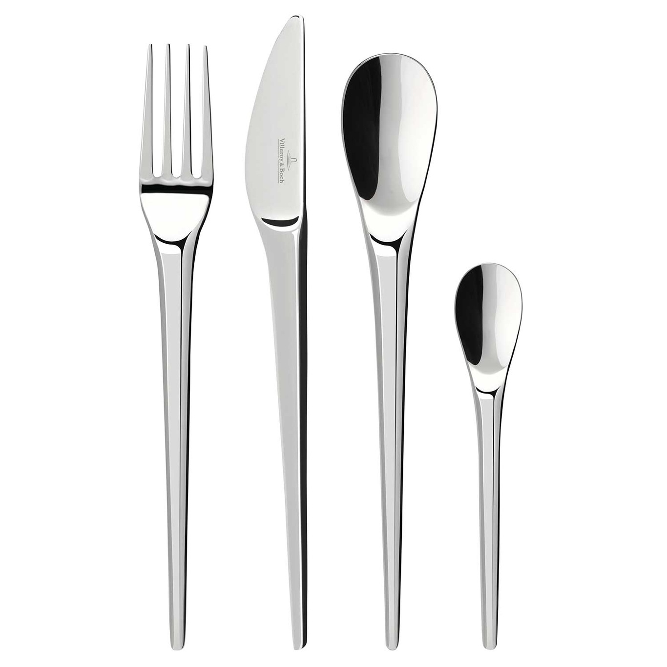 NewMoon Cutlery Set, 24 Pieces