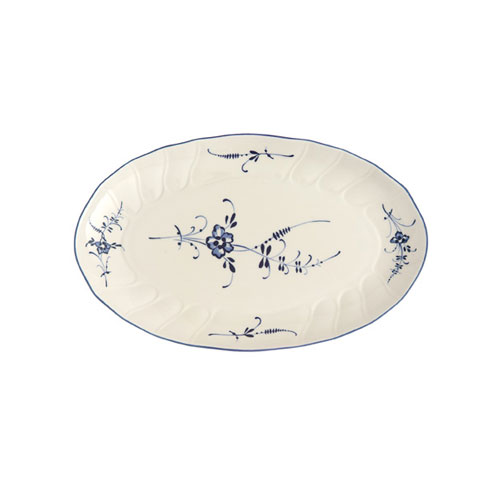 Old Luxembourg Oval Platter, 24 cm