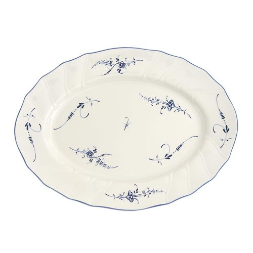 Old Luxembourg Oval Platter, 36 cm