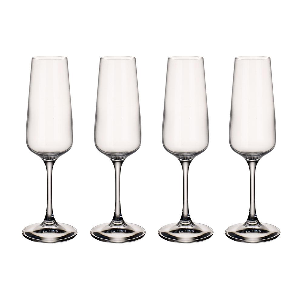 Ovid Champagne Glass 25 cl Set Of 4