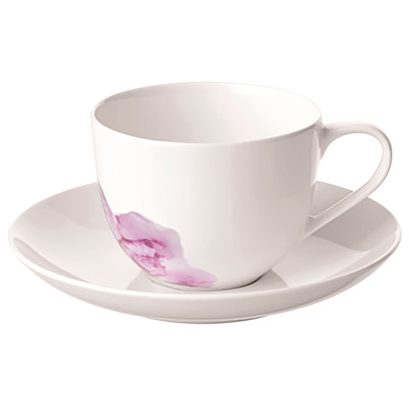 Rose Garden Coffee Cup With Saucer