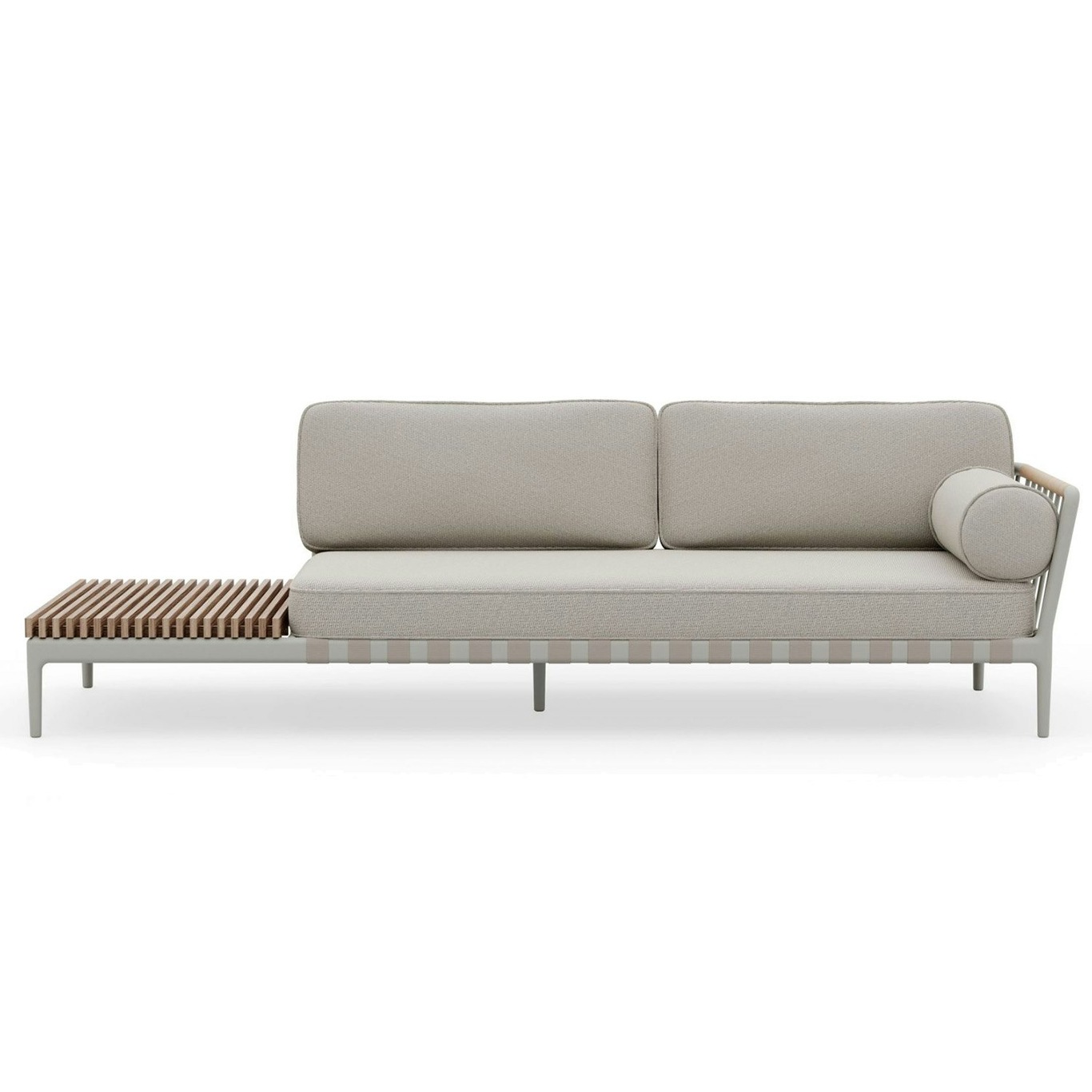 Vipp720 Open-Air Couch Open End Left, Beige