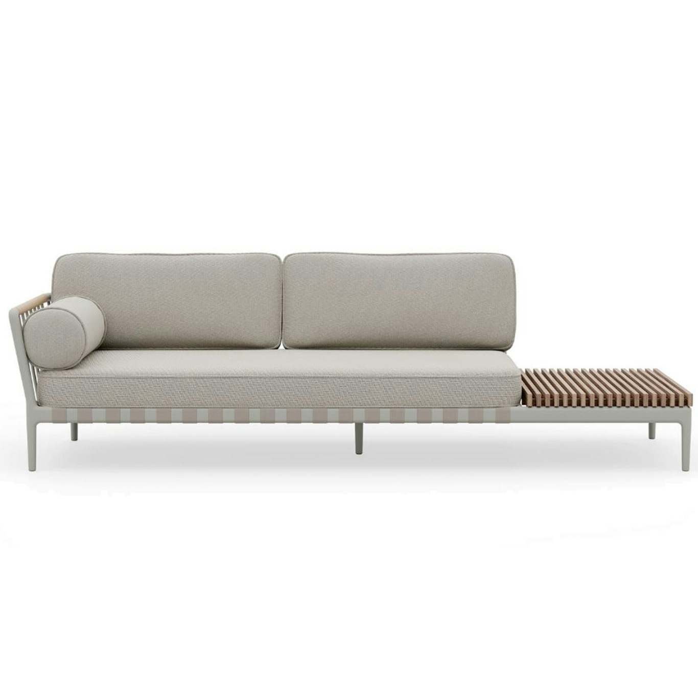 Vipp720 Open-Air Couch Open End Right, Beige