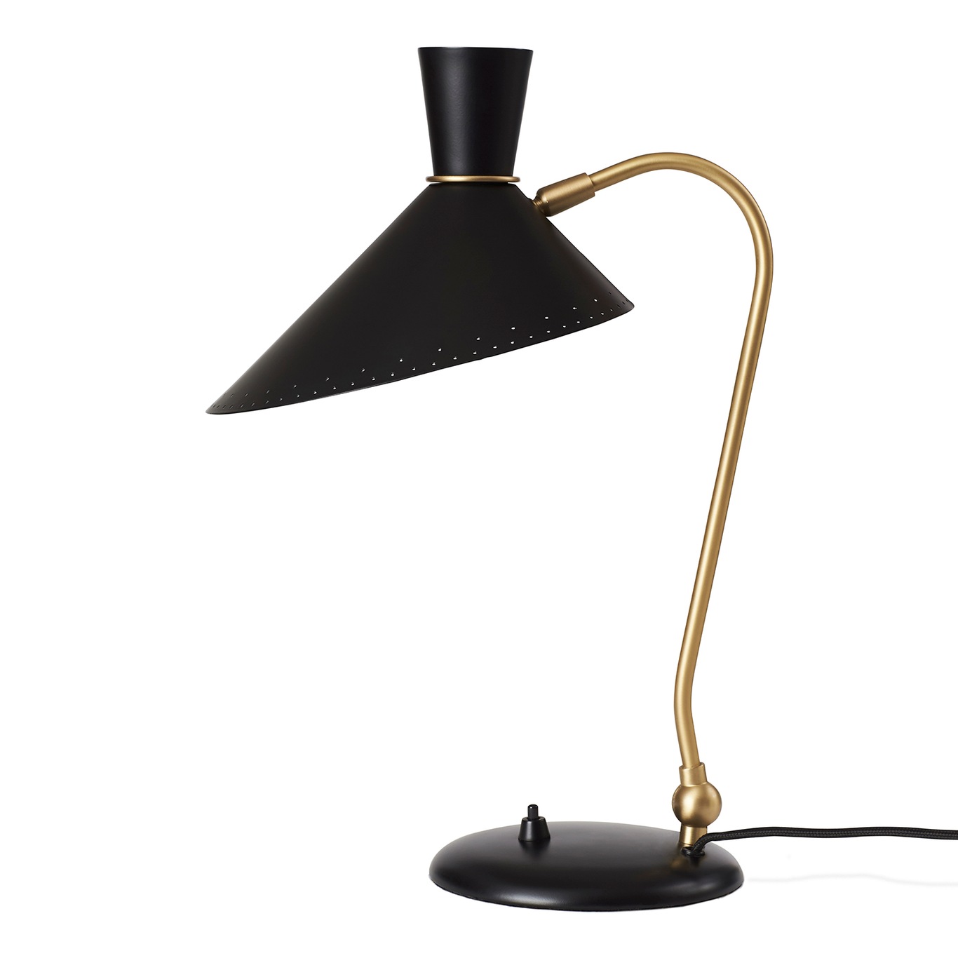 Bloom Table Lamp, Black Noir