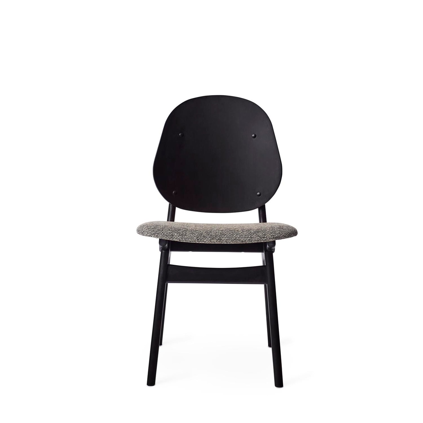 Noble Chair, Black Lacquered Beech / Graphic Sprinkles