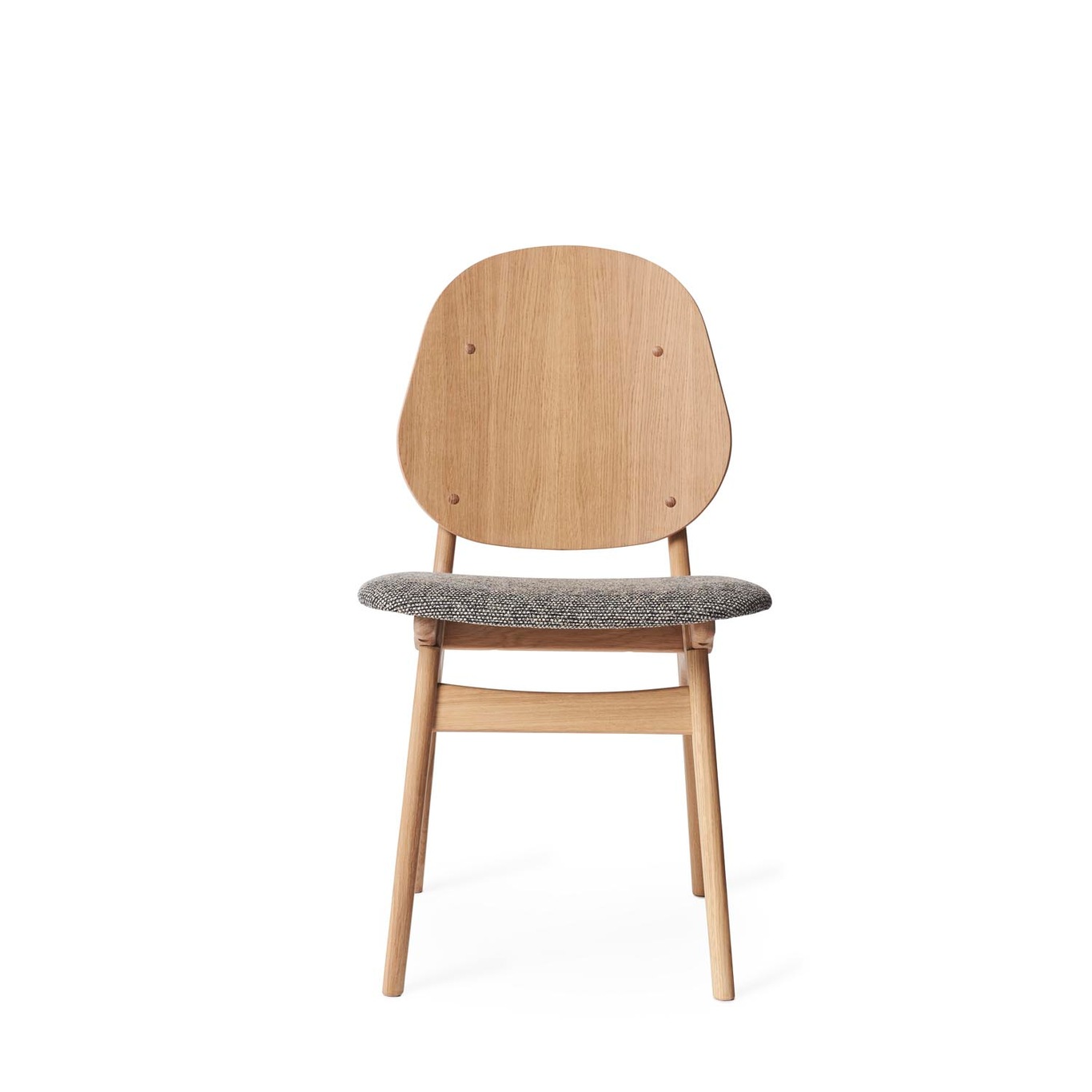 Noble Chair, White Oiled Oak / Graphic Sprinkles