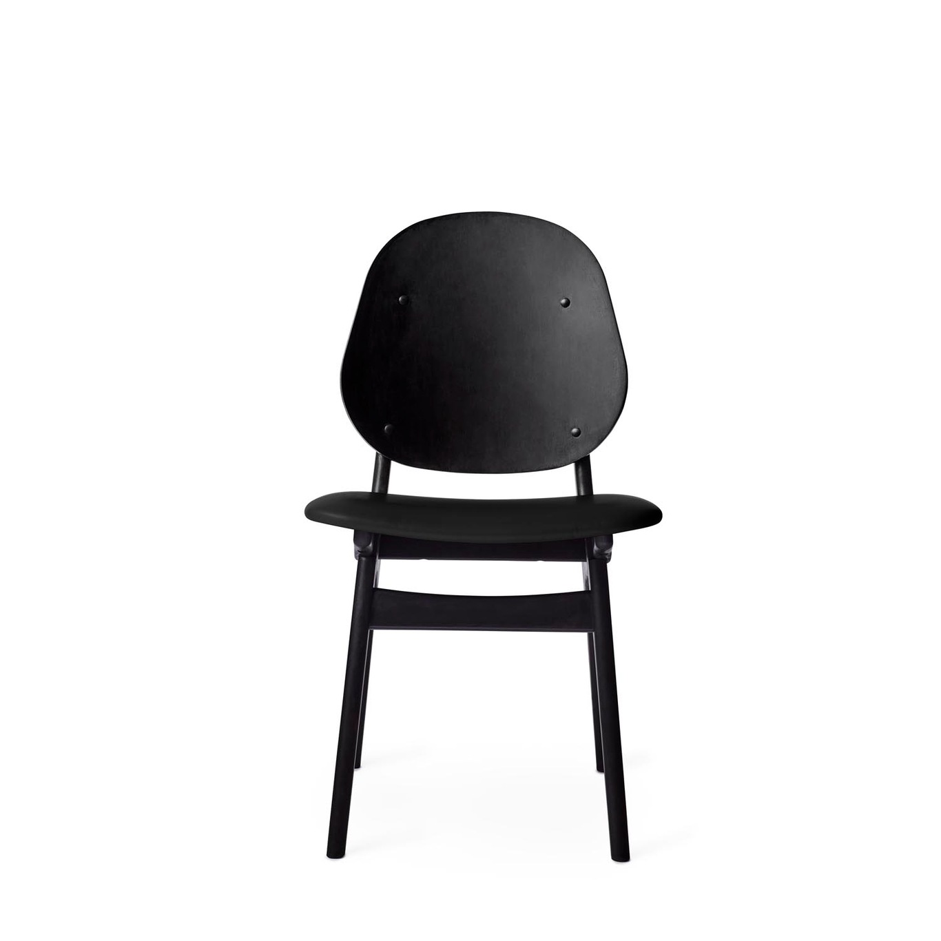 Noble Chair, Black Lacquered Beech / Black