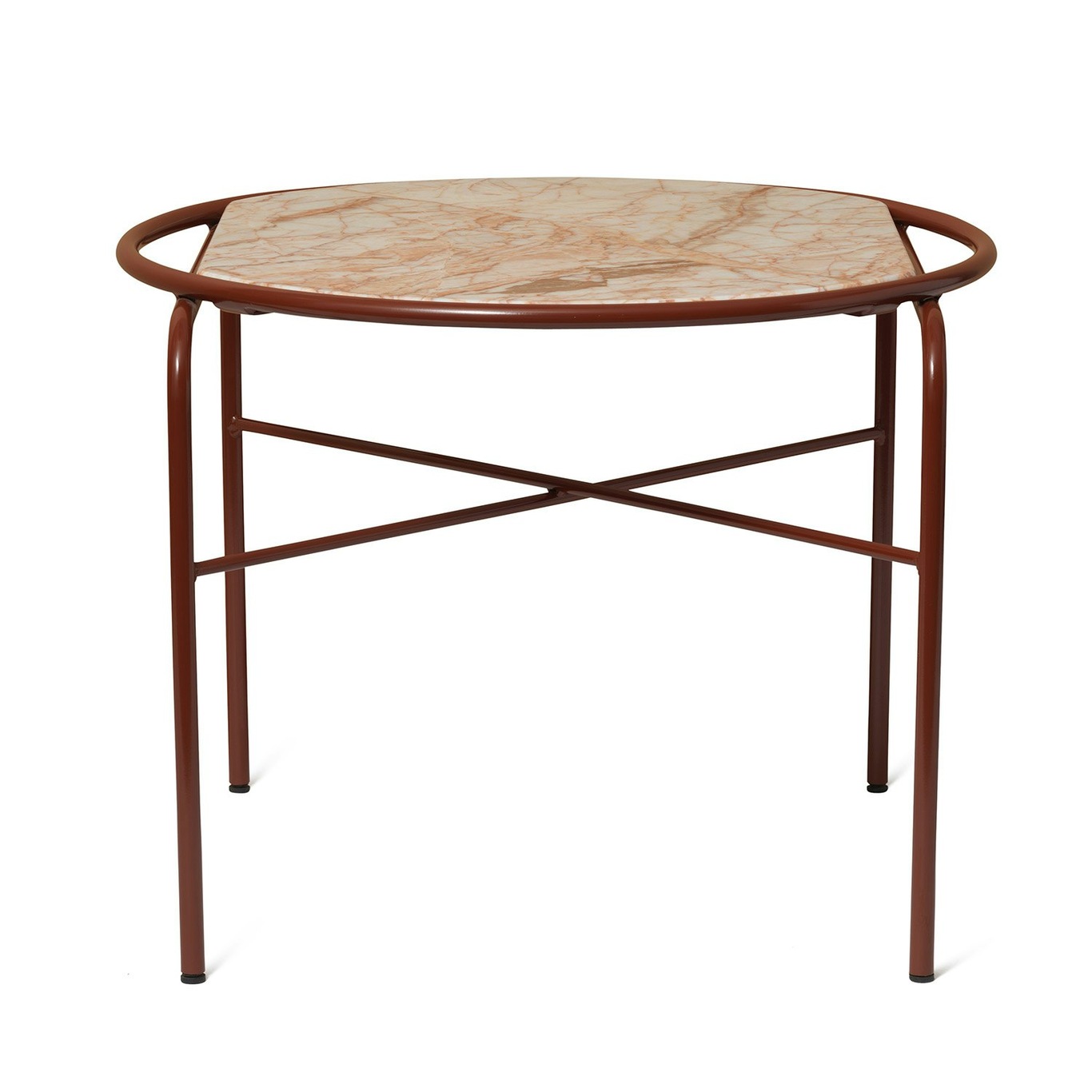 Secant Coffee Table Round, Soft Rose
