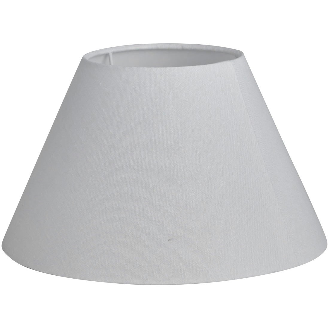 Basic Wide Lampshade 250 mm, White