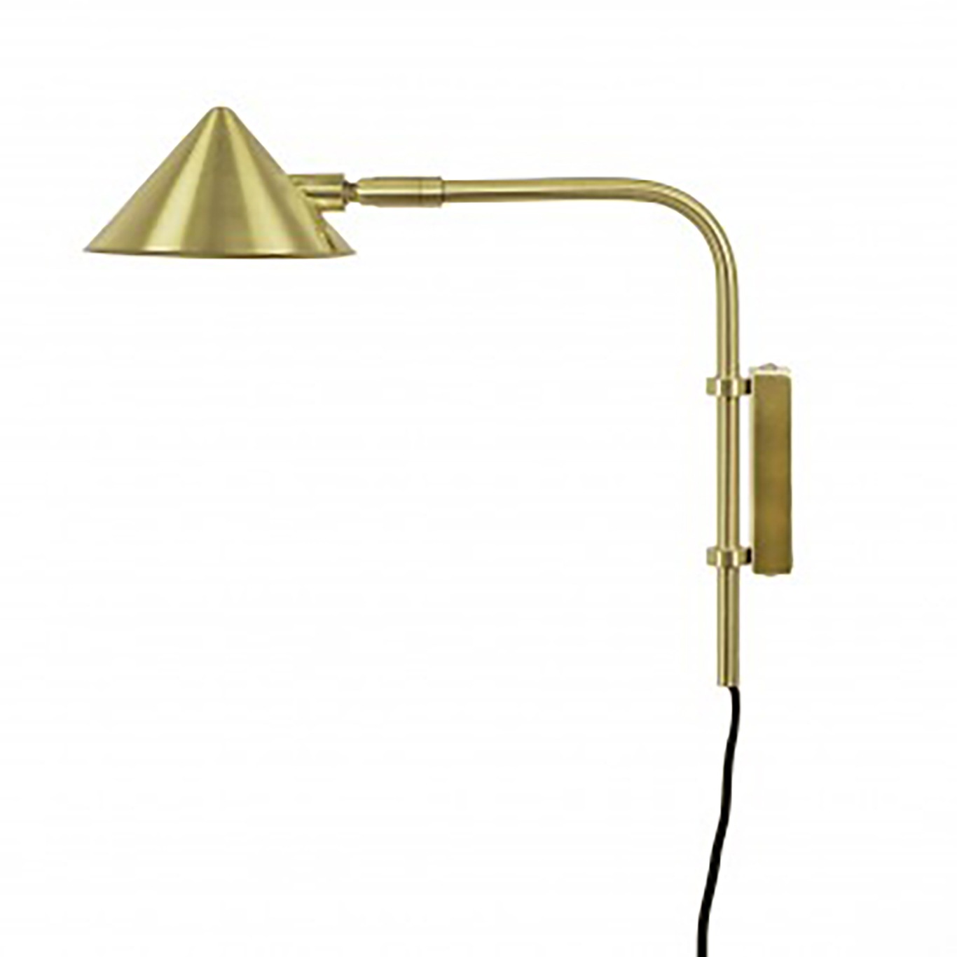 Kelly Short Wall Lamp, Gold