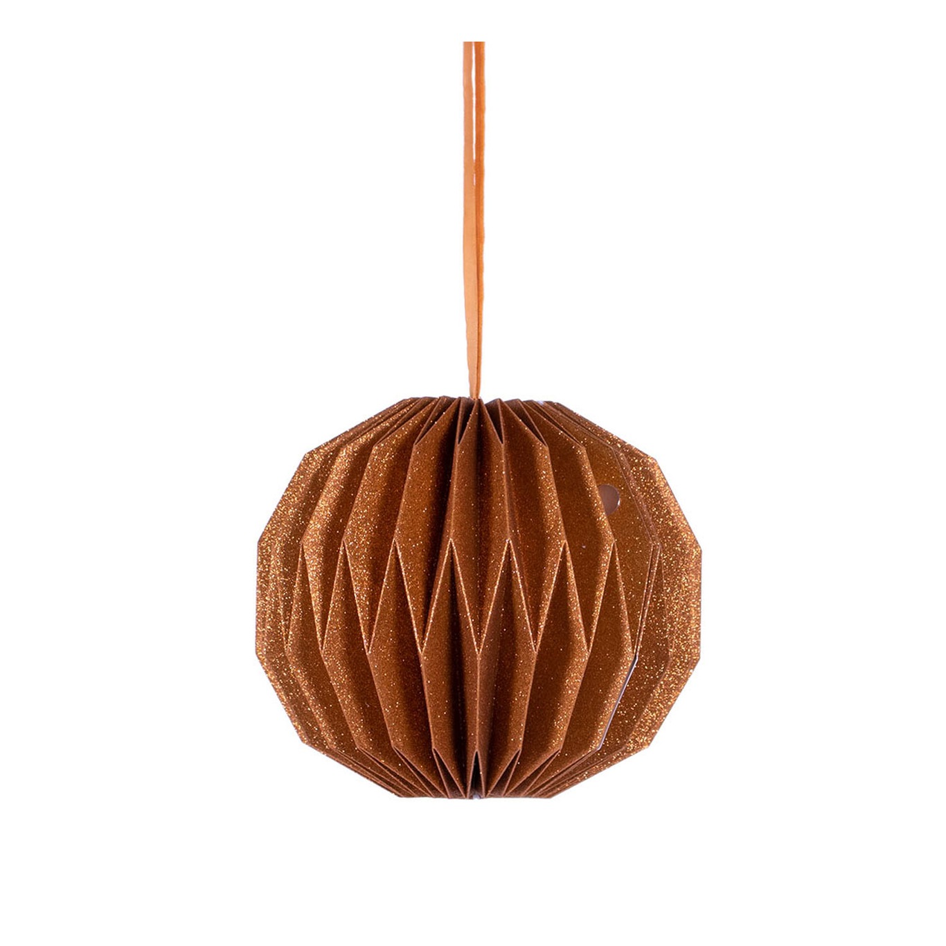 Tilly 30 Christmas Decoration Ball, Copper