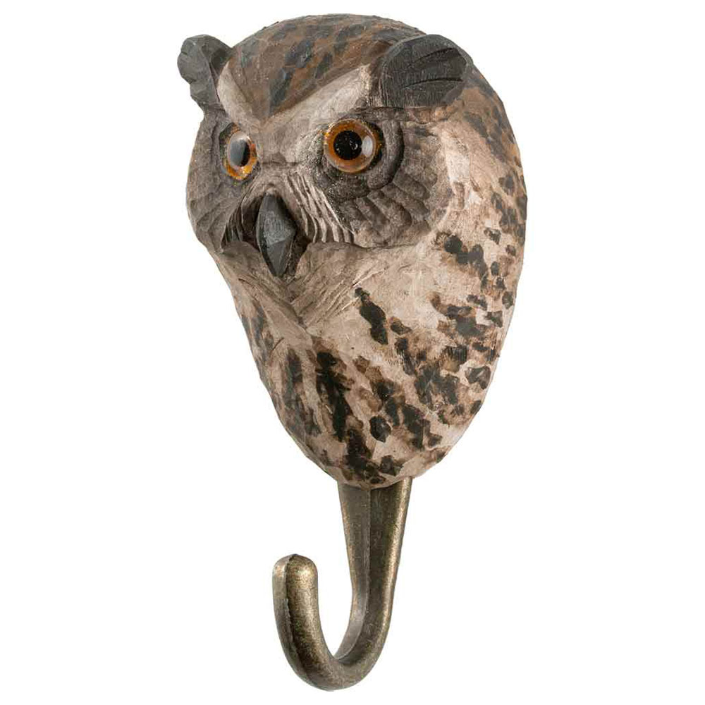 Hand-carved Hook, Owl